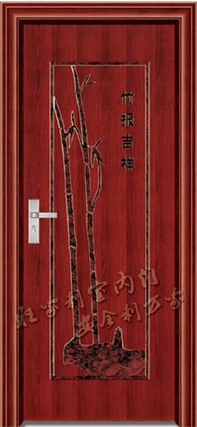 鋼木門