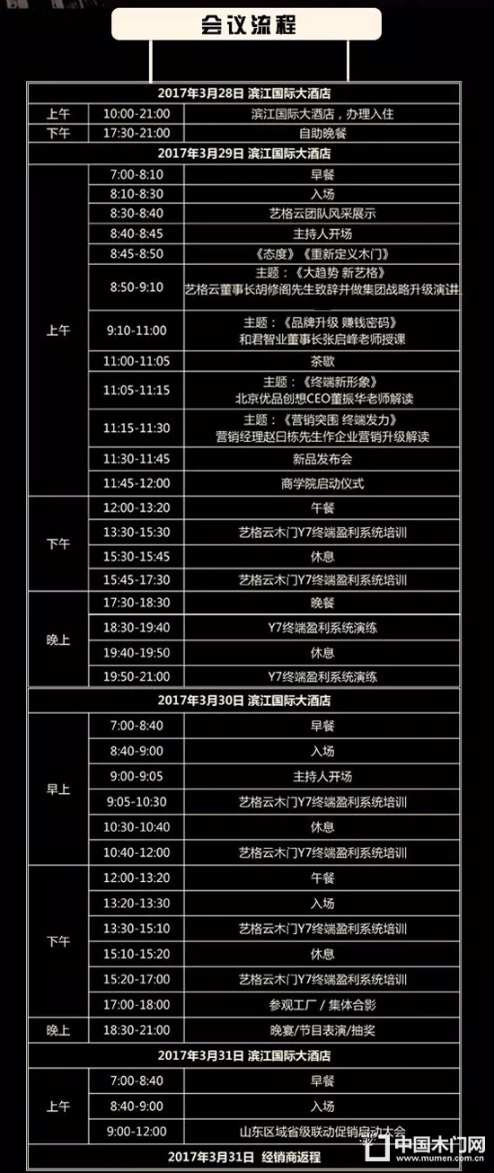 藝格云木門品牌營銷峰會
