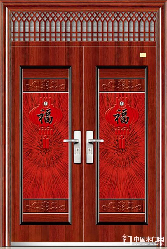 今龍頭門業-雙福大門