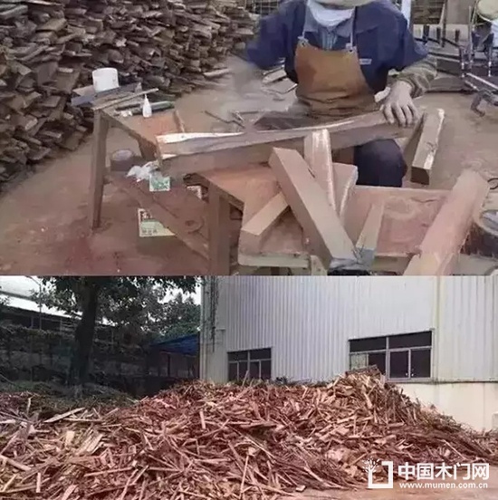 制作實木門