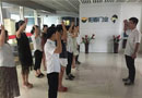 門業著名管理導師蔣先生走進陽春，為企業指導提升服務質量