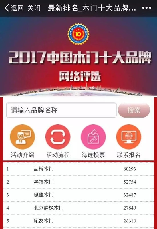 品橋木門