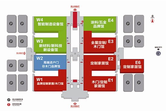 北京門展全館圖