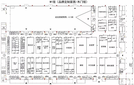 W1館·展區布局