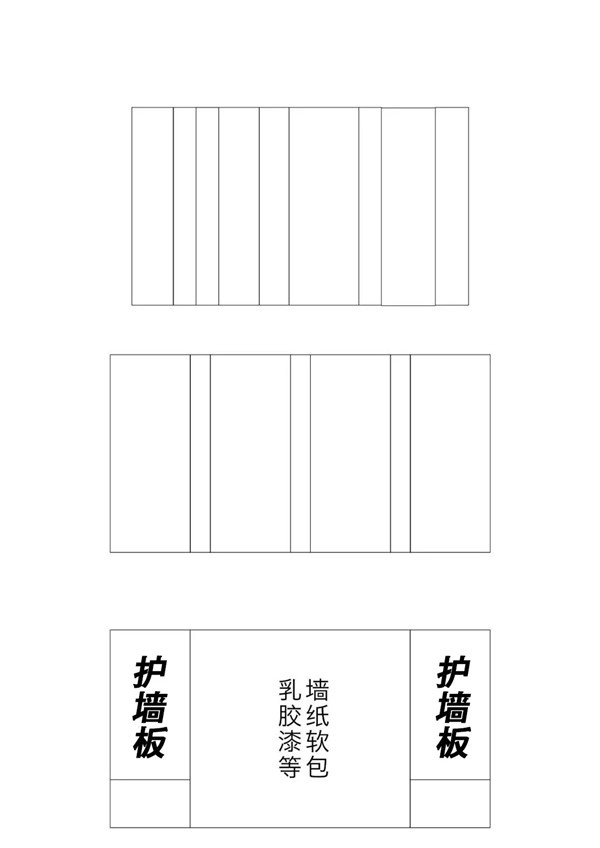 極簡護墻板