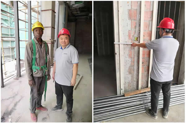 金豐木門參與一帶一路建設，助力中剛兩國友誼
