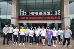 鼎和裝飾公司設計師蒞臨藝龍木門參觀交流