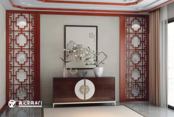 義元榮尚木門：定制護墻，打造專屬居家風尚