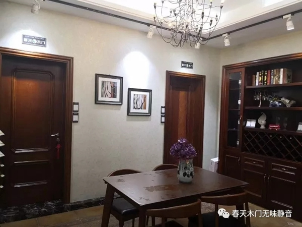 湖南株洲春天木門團隊真正做到讓客戶“把春天帶回家”