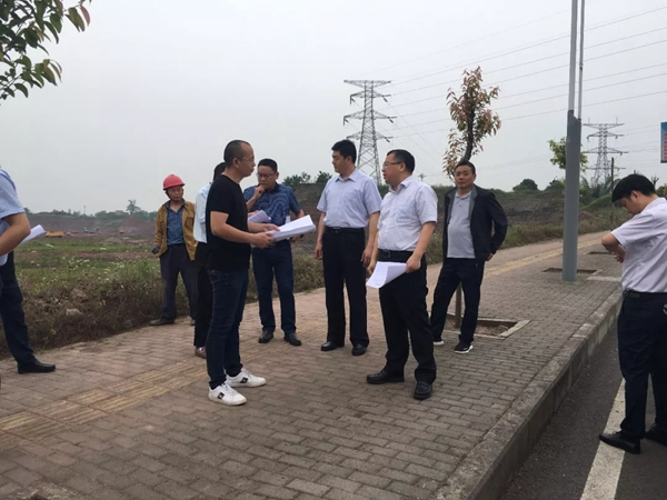 重慶市永川區文區長蒞臨視察喬治伯爵港橋生產基地
