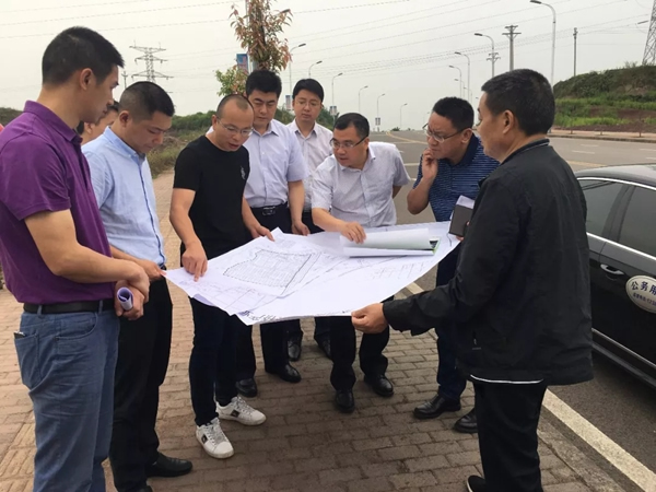 重慶市永川區文區長蒞臨視察喬治伯爵港橋生產基地