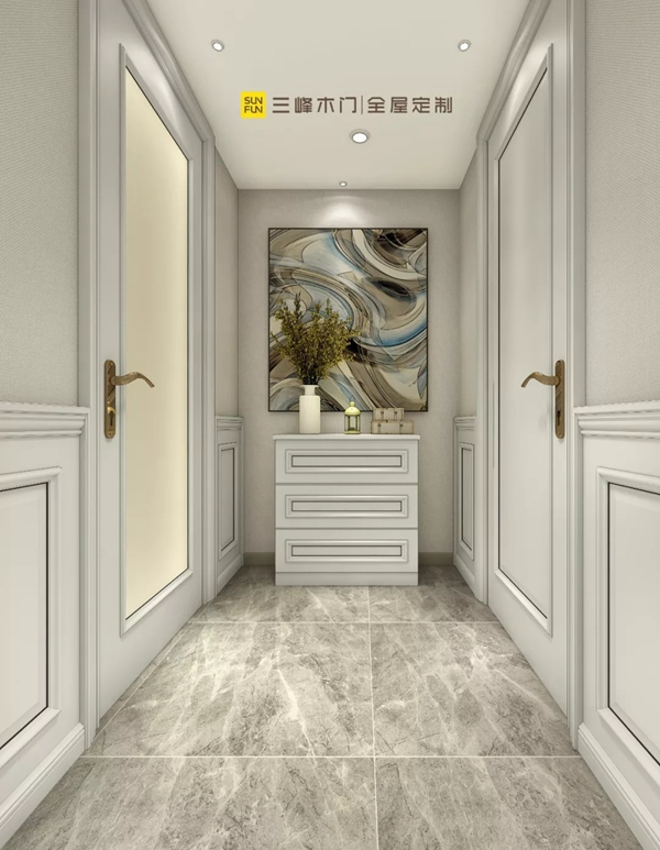 三峰木門靈動系列新品：家的底色是情感