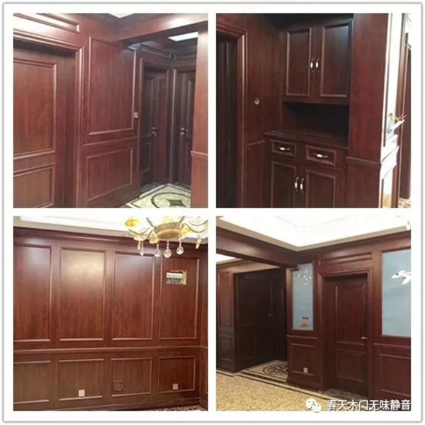 春天木門實景案例：春天就是這么美！