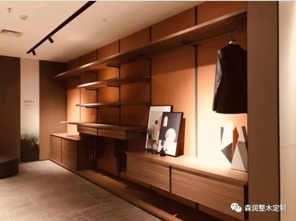 森潤整木定制：現代輕奢掛墻式衣帽間設計應用全面解析！
