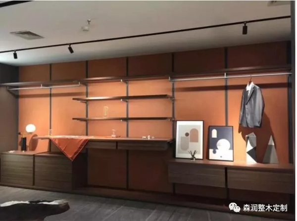 森潤整木定制：現代輕奢掛墻式衣帽間設計應用全面解析！
