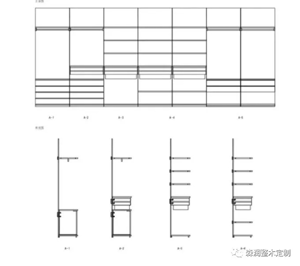 森潤整木定制：現代輕奢掛墻式衣帽間設計應用全面解析！