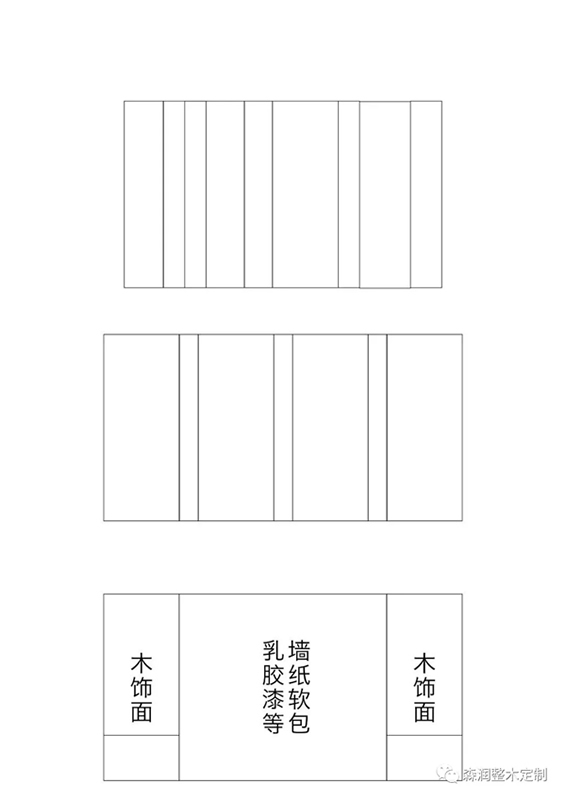 森潤整木定制的極簡輕奢木飾面背景墻設(shè)計(jì)思路