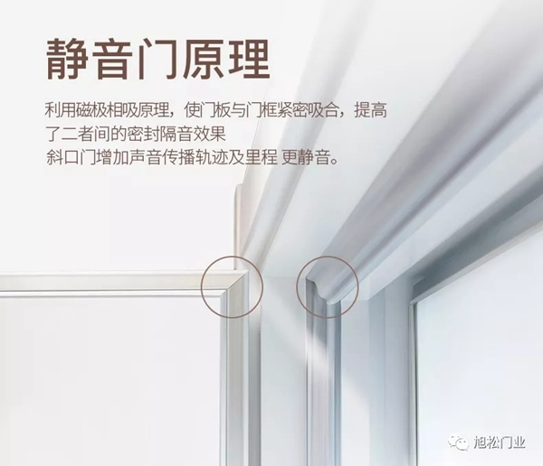 旭松磁吸靜音門，幫你把家調(diào)成“靜音”模式