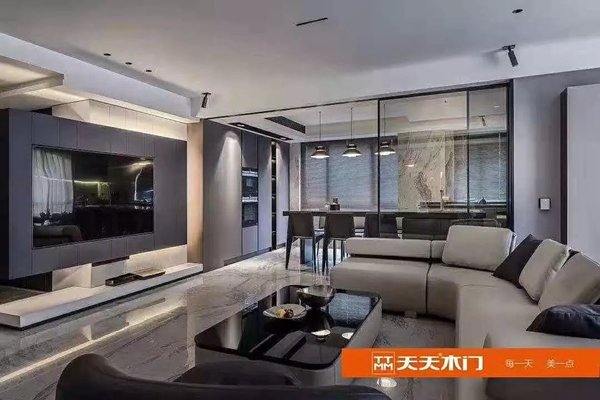 天天木門以其極簡的形式融入您的生活