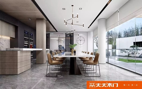 天天木門以其極簡的形式融入您的生活