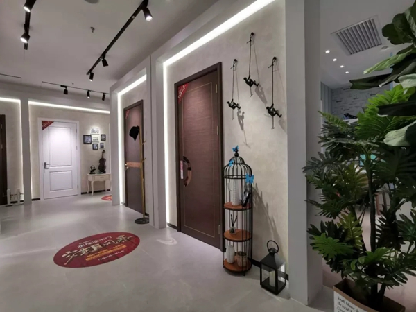 大自然木門門店設(shè)計(jì)案例分享：廣州黃埔店