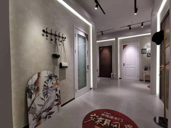 大自然木門門店設(shè)計(jì)案例分享：廣州黃埔店