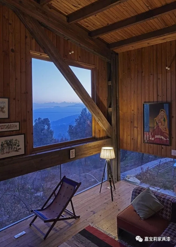 嘉寶莉家具漆：藏在大自然里的小木屋 冬日里的雪景盛宴