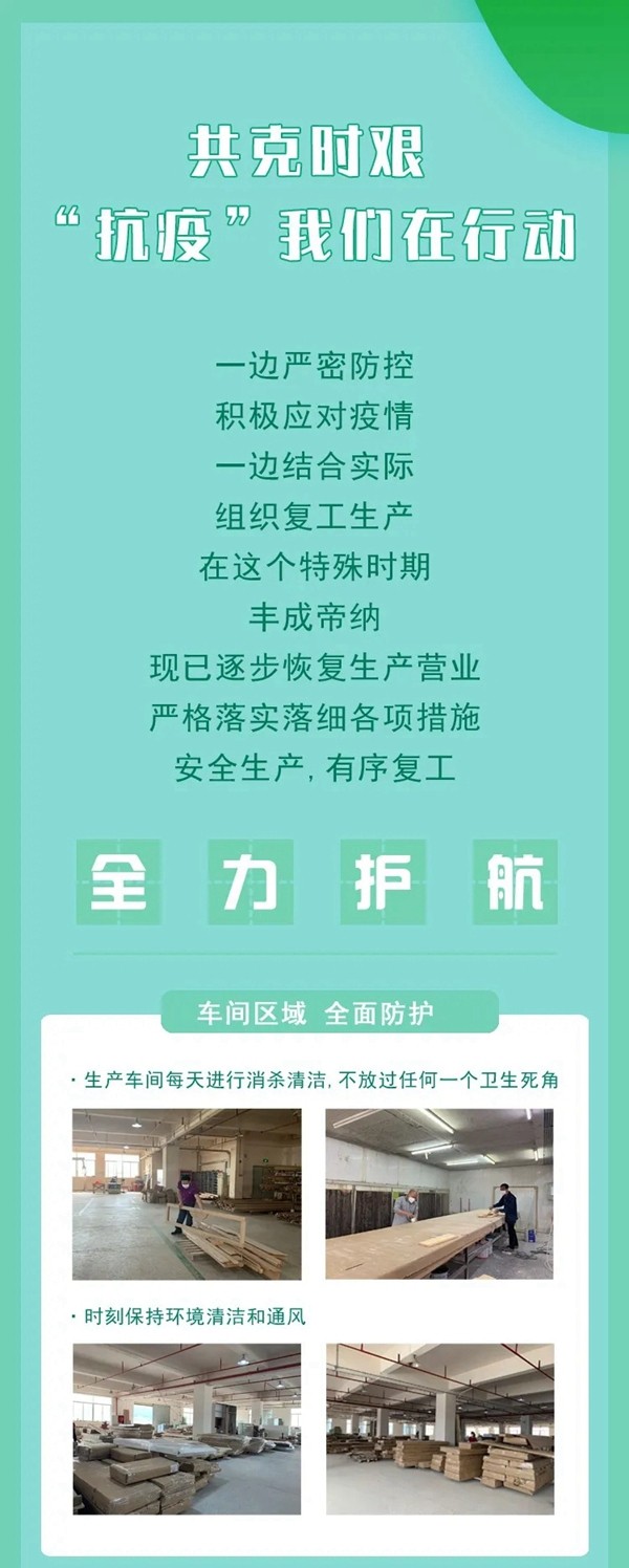 豐成帝納：全力戰“疫” 馬不停蹄復產有力