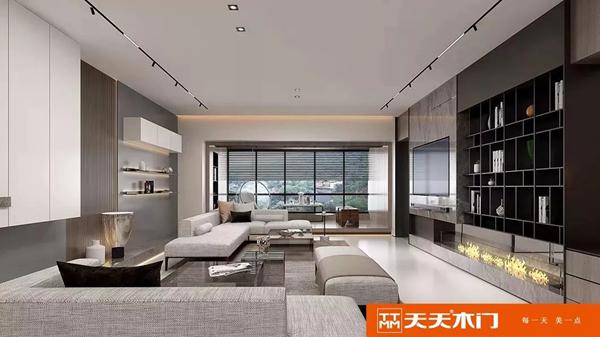 天天木門以其極簡的形式融入您的生活