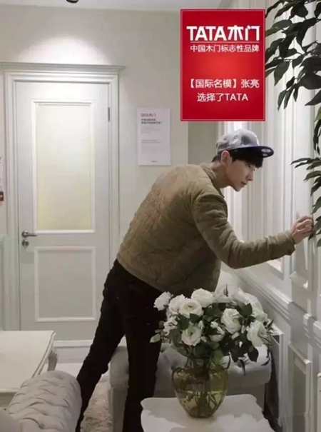 那些為TATA木門代言過的代言人都有哪些？ 