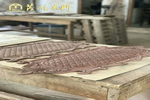茂瀧木門原木雕花 匠心工藝鑄造原木藝術