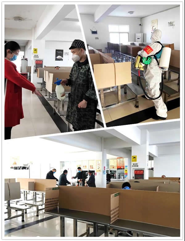 千川木門湖北生產基地“防疫復工兩手抓