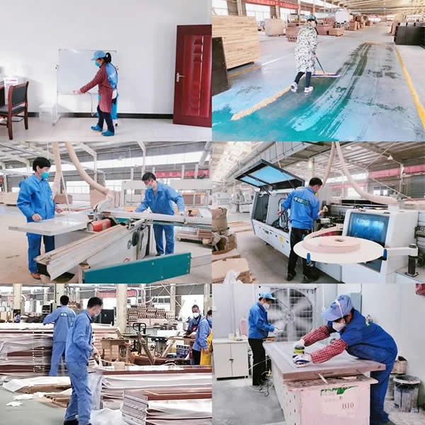 千川木門湖北生產基地“防疫復工兩手抓