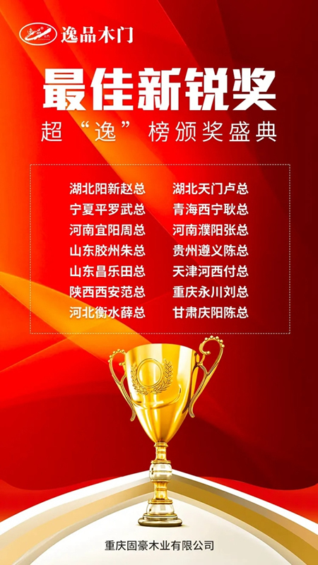 逸品木門(mén)超“逸”榜線上頒獎(jiǎng)盛典圓滿落幕