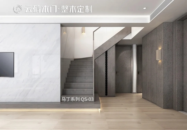 云鶴木門：云鶴輕奢系列 以簡約輕巧為形 以別致優雅為神韻