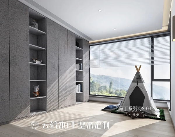 云鶴木門：云鶴輕奢系列 以簡約輕巧為形 以別致優雅為神韻
