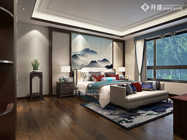 開(kāi)盛木門：清逸時(shí)尚的新中式案例