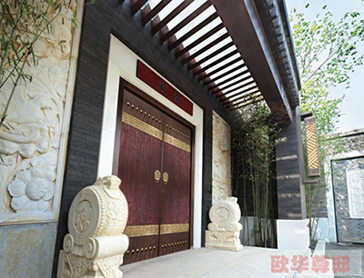 大門，請認(rèn)準(zhǔn)帝虎別墅門