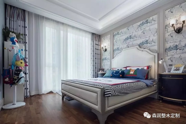 森潤整木定制：高級灰與金色混搭的輕奢風(fēng)