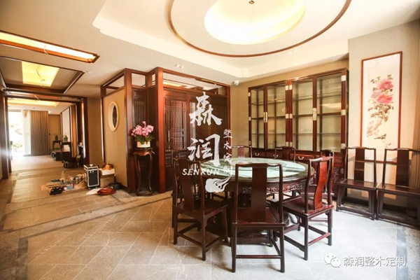 森潤整木定制：新中式整木定制實景案例鑒賞