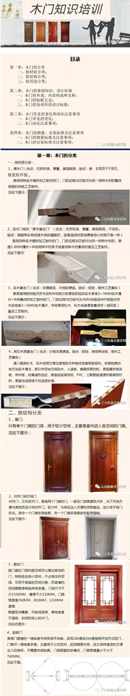 三力宏鑫：關于木門定制的那些事
