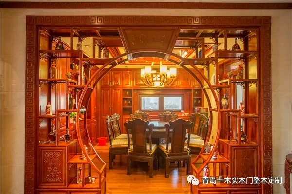 青島一木案例實拍：傳統(tǒng)中式風(fēng) 展現(xiàn)家居層次美