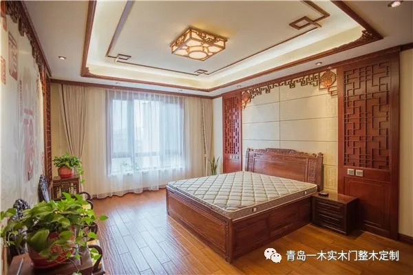 青島一木案例實拍：傳統(tǒng)中式風(fēng) 展現(xiàn)家居層次美