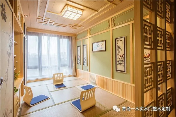 青島一木案例實拍：傳統(tǒng)中式風(fēng) 展現(xiàn)家居層次美