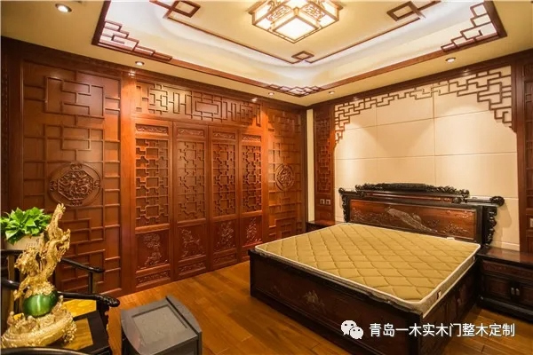 青島一木案例實拍：傳統(tǒng)中式風(fēng) 展現(xiàn)家居層次美