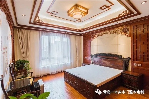青島一木案例實拍：傳統(tǒng)中式風(fēng) 展現(xiàn)家居層次美