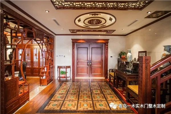 青島一木案例實拍：傳統(tǒng)中式風(fēng) 展現(xiàn)家居層次美
