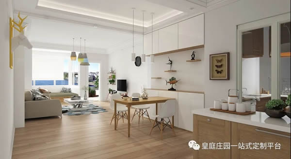 皇庭莊園：北歐風(fēng)家居設(shè)計，一抹木色點亮生活！