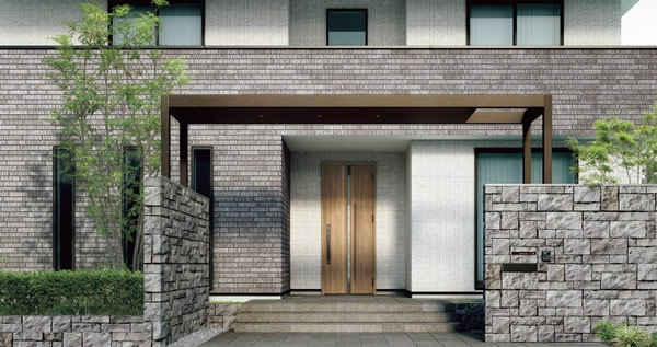 滿足您不同庭院風格需求｜驪住進口玄關門杰斯塔2