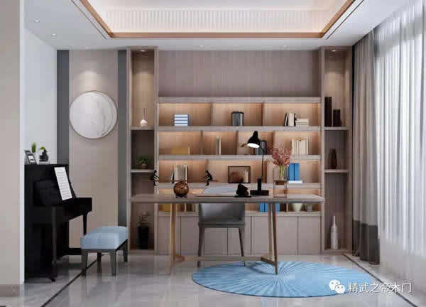 精武之帝整木定制：最好的學(xué)區(qū)房，是家里的書(shū)房